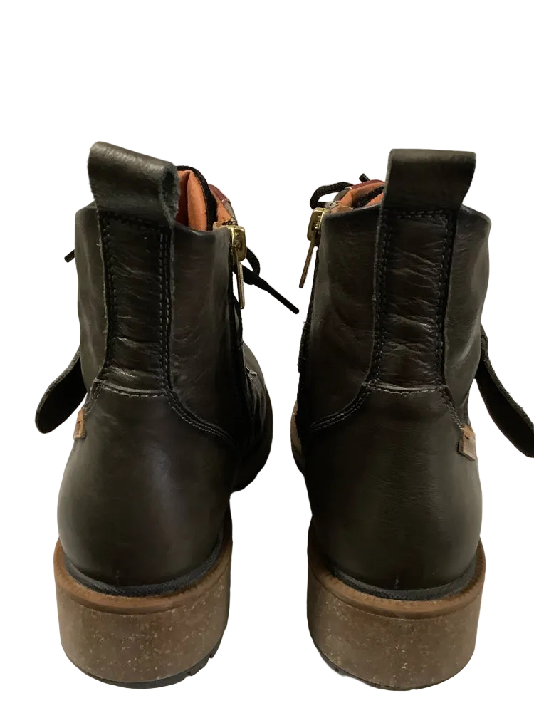 Pikolinos Shoe Size 7.5 Brown Aspe Booties