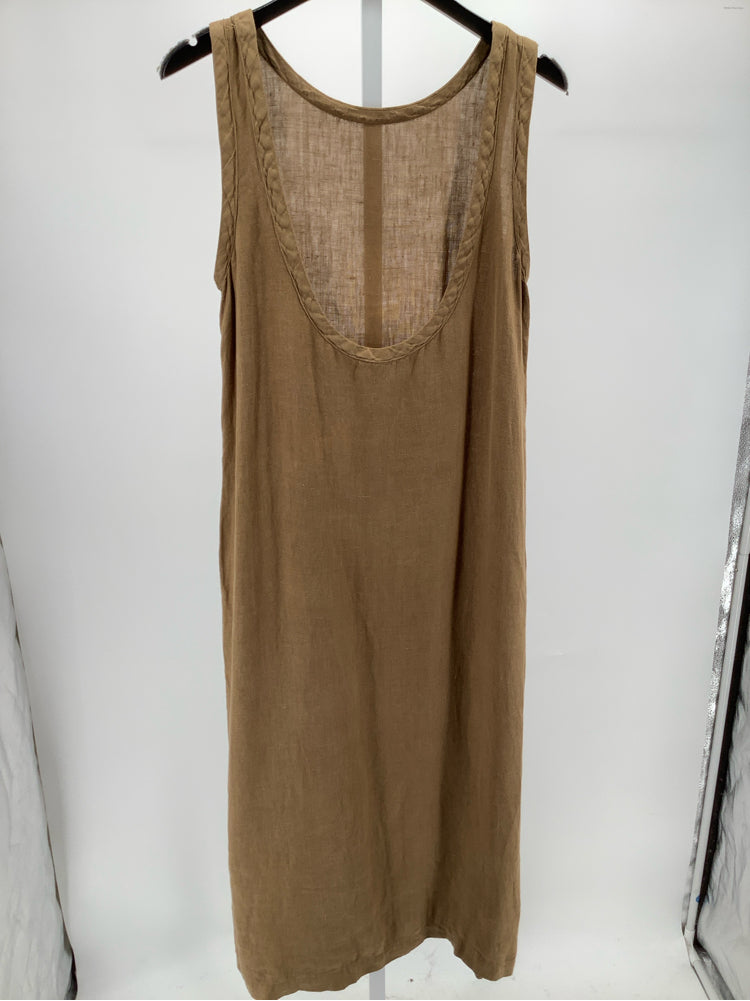 Sauths Size S Tan Carmen Dress