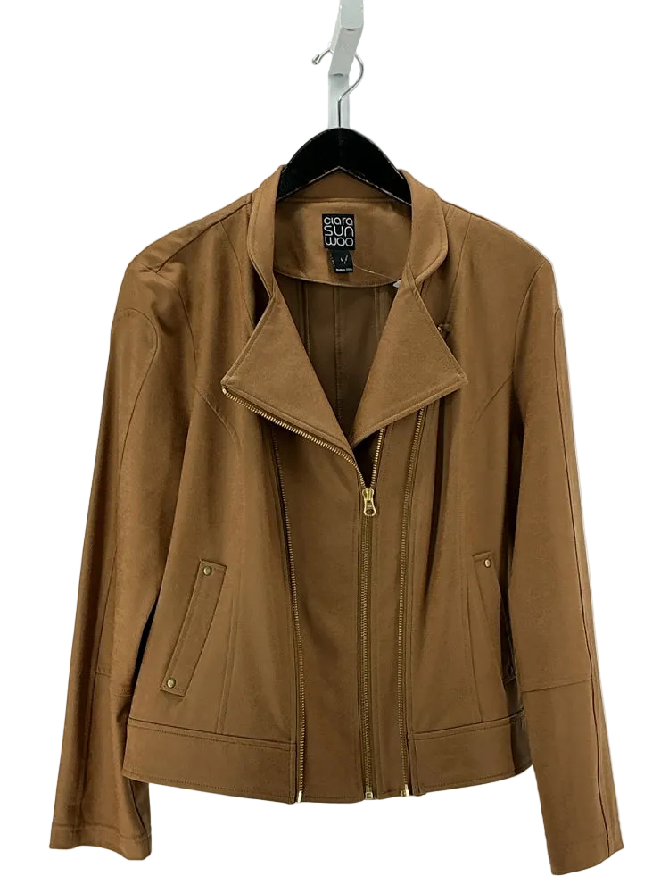 Ciara Sun Woo Size L Brown Jacket