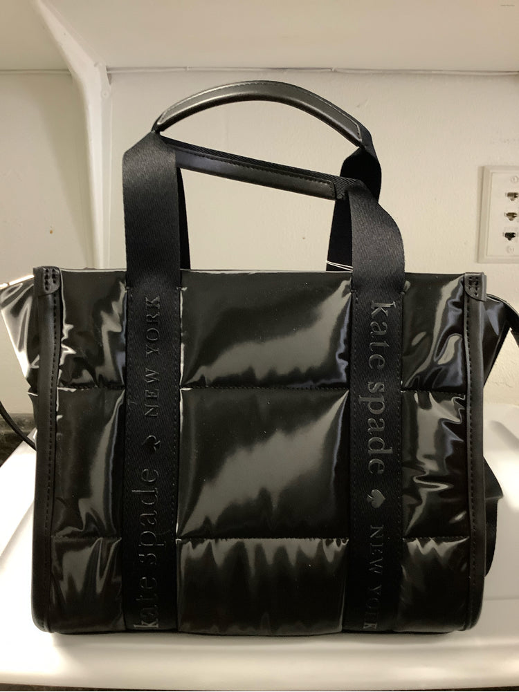 Kate Spade Black Kip Puffy Handbags