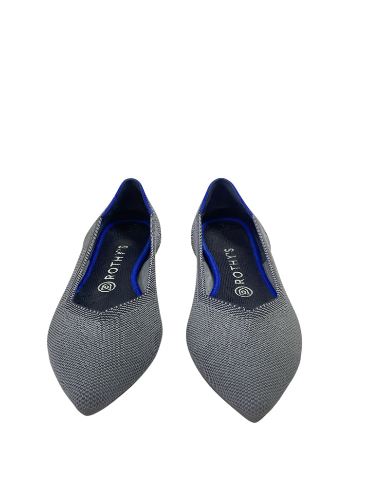 Rothy's Shoe Size 9.5 Gray & Black Flats