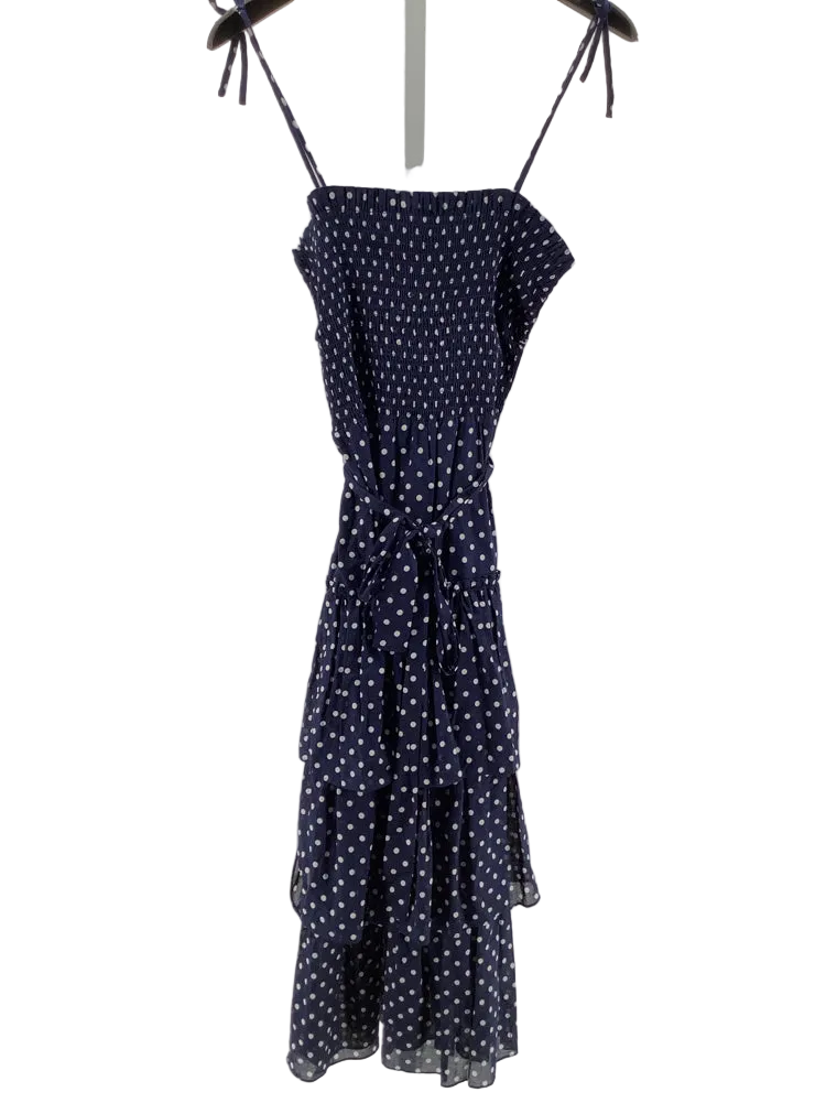 Tory Burch Size XS Navy & white Dress