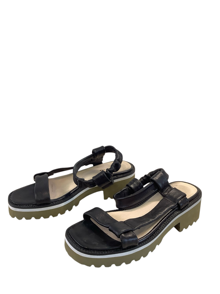All Black Shoe Size 6.5 Black Sandals