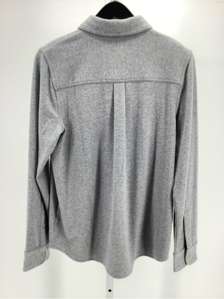 Faherty Size M Gray Legend Shirt