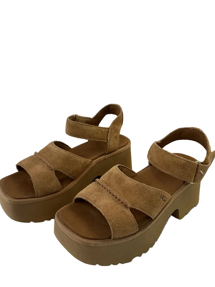 Ugg Shoe Size 8.5 Brown New Heights Sandals