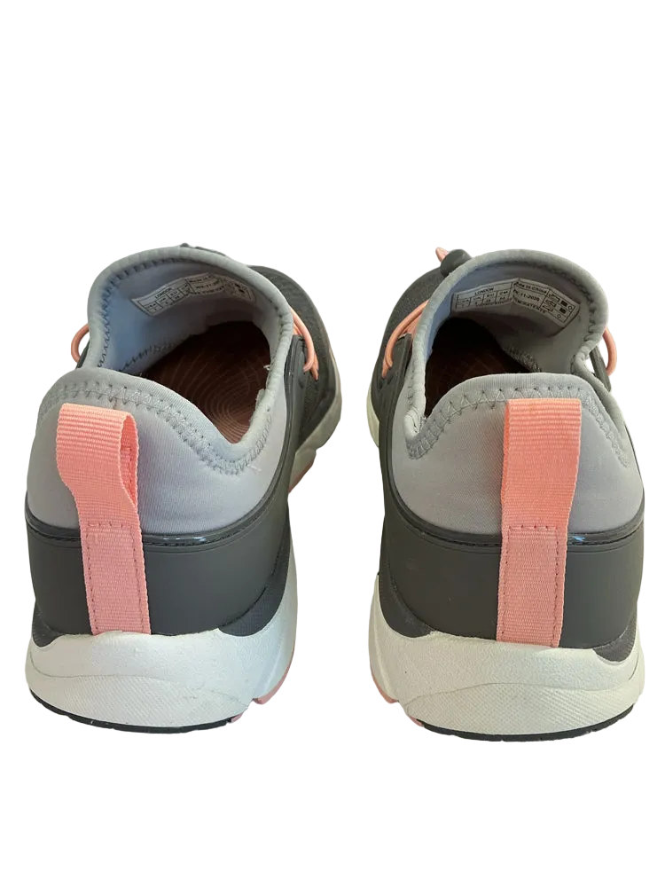 Vionic Shoe Size 7 Gray & Orange London Sneakers