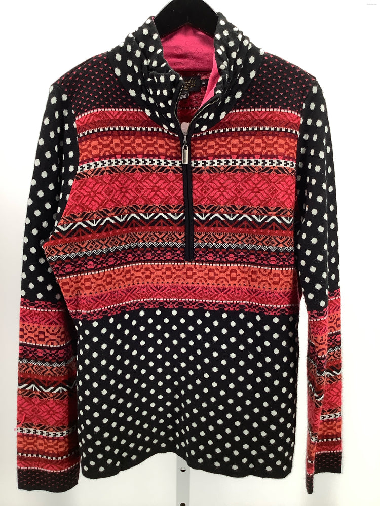 Icelandic Size XL Black multi Sweater