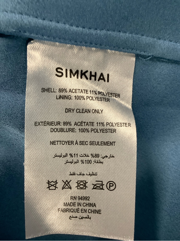 Simkhai Size 4 Blue Dress