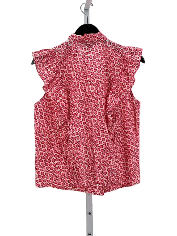 FRNCH Size L Red multi Shirt