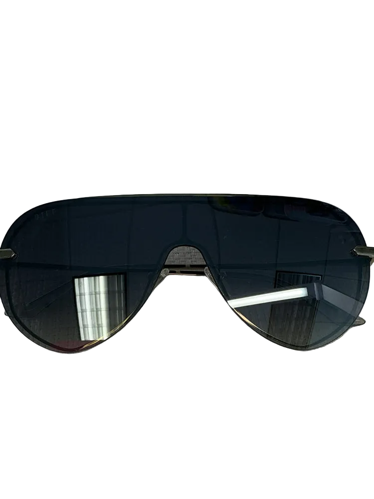 Diff Silver Sunglasses