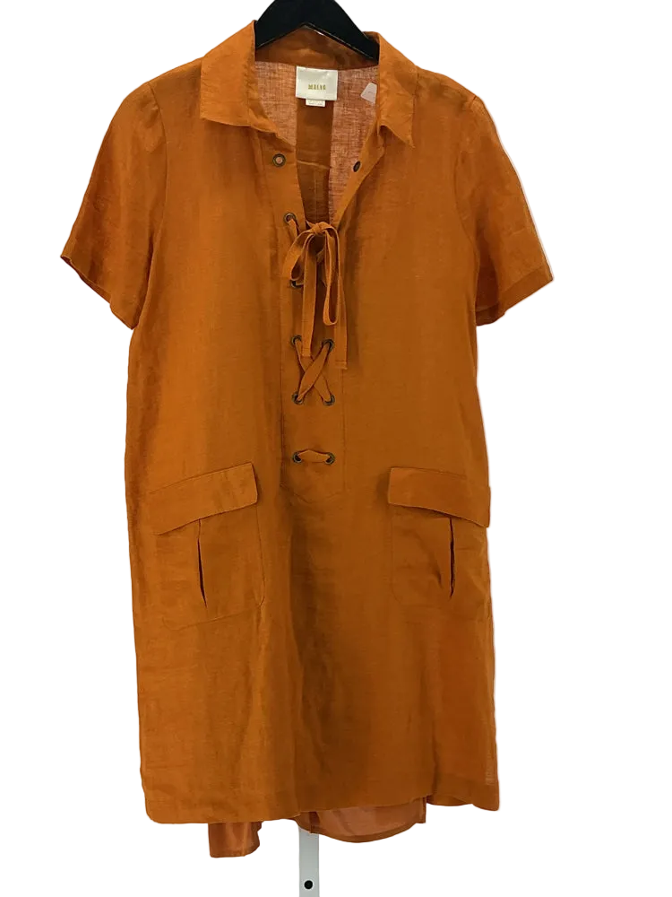 Maeve Size 8 Orange Dress
