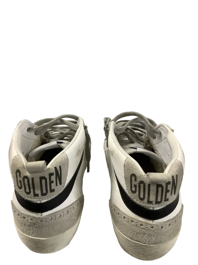 Golden Goose Shoe Size 8 White multi Mid Star Sneakers