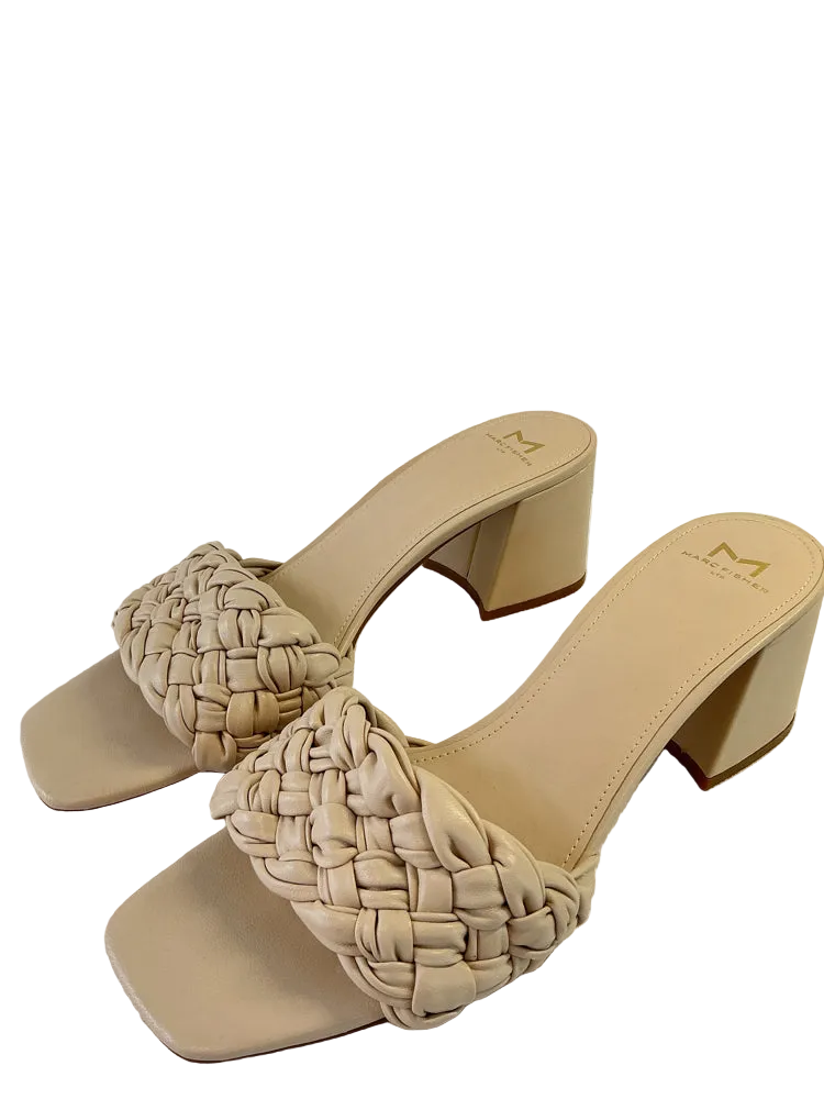 Marc Fisher Shoe Size 10 Tan Nahea Heels