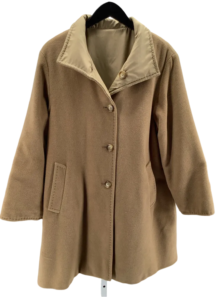 Cinzia Rocca Size 8 Tan Coat