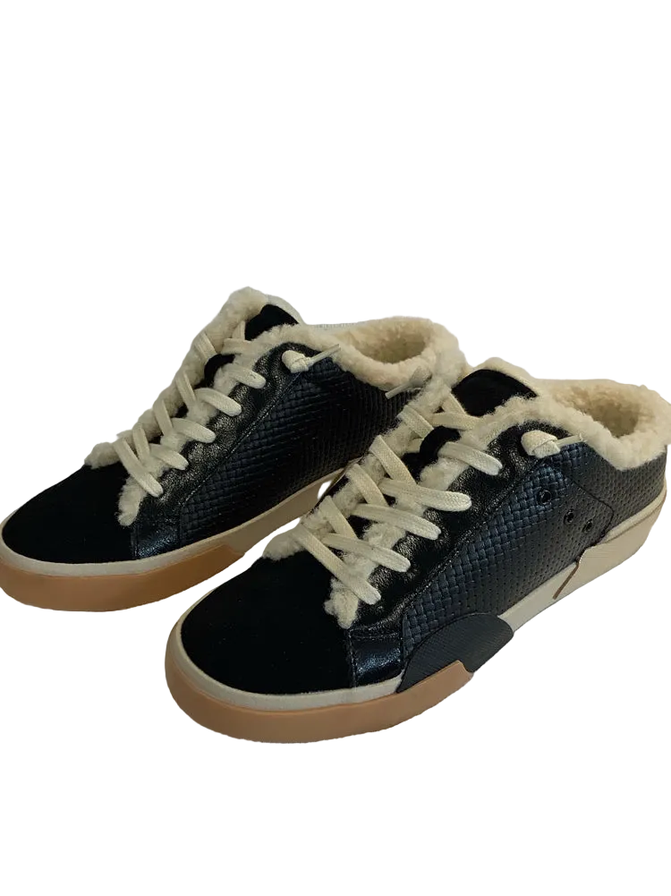 Dolce Vita Shoe Size 9 Black & Cream Sneakers