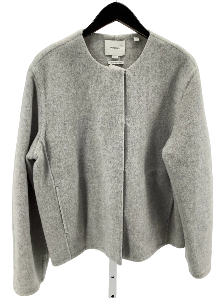 Vince Size XL Gray Jacket