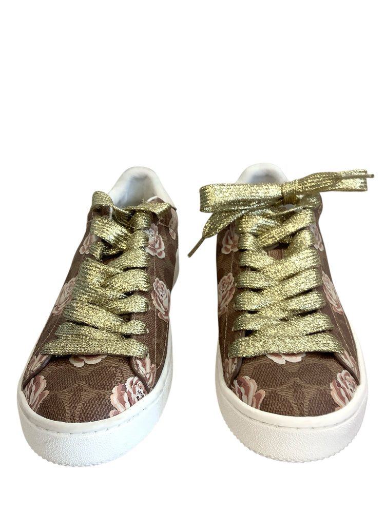 Coach Shoe Size 7 Brown Multi Sneakers
