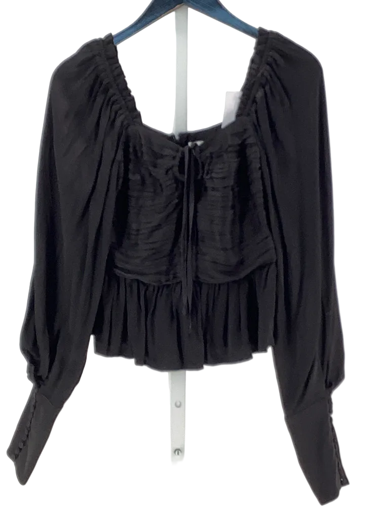 By Malina Size XS Black Shirt