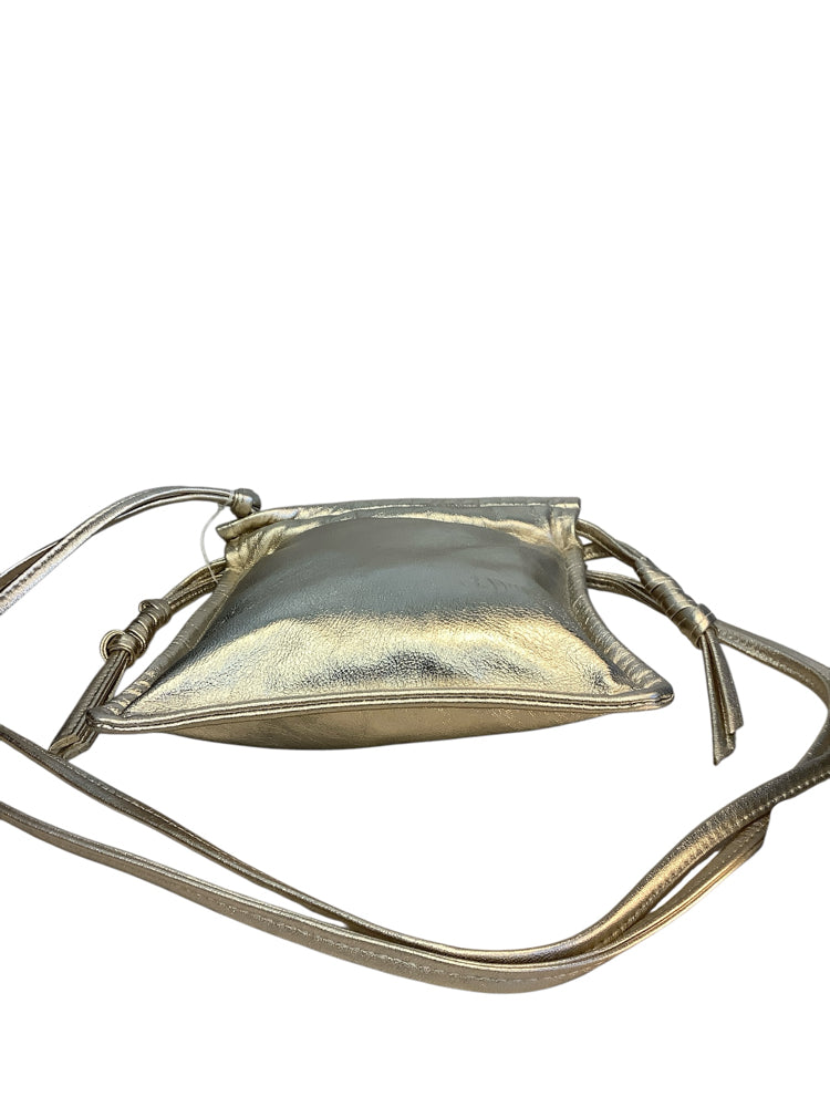 Lemiz Gold Mini Bowie Handbags