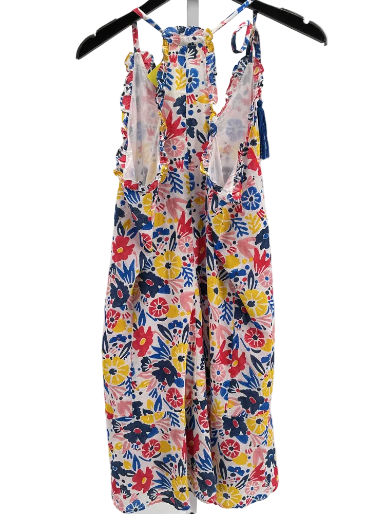 Roller Rabbit Size M Blue Multi Bettina Dress