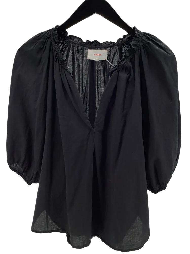 Xirena Size M Black Shirt