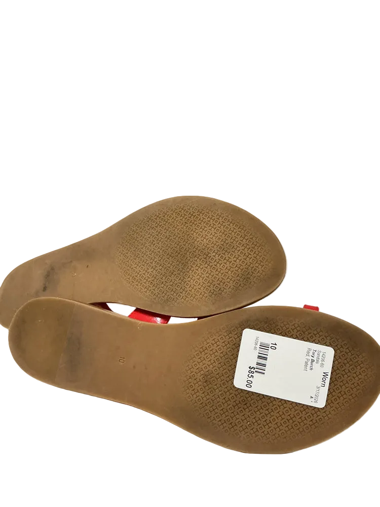 Tory Burch Shoe Size 10 Red Sandals