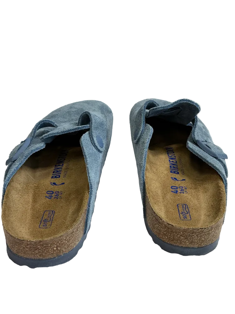 Birkenstock Shoe Size 9.5 Blue Boston Clogs