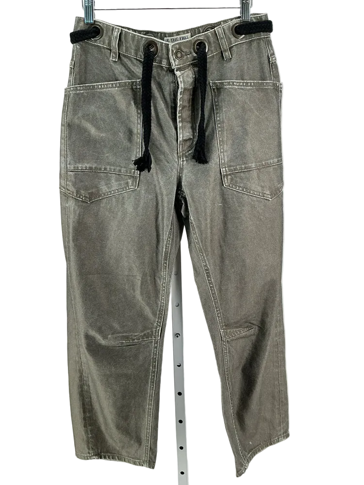 Free People Size 26 Gray Jeans