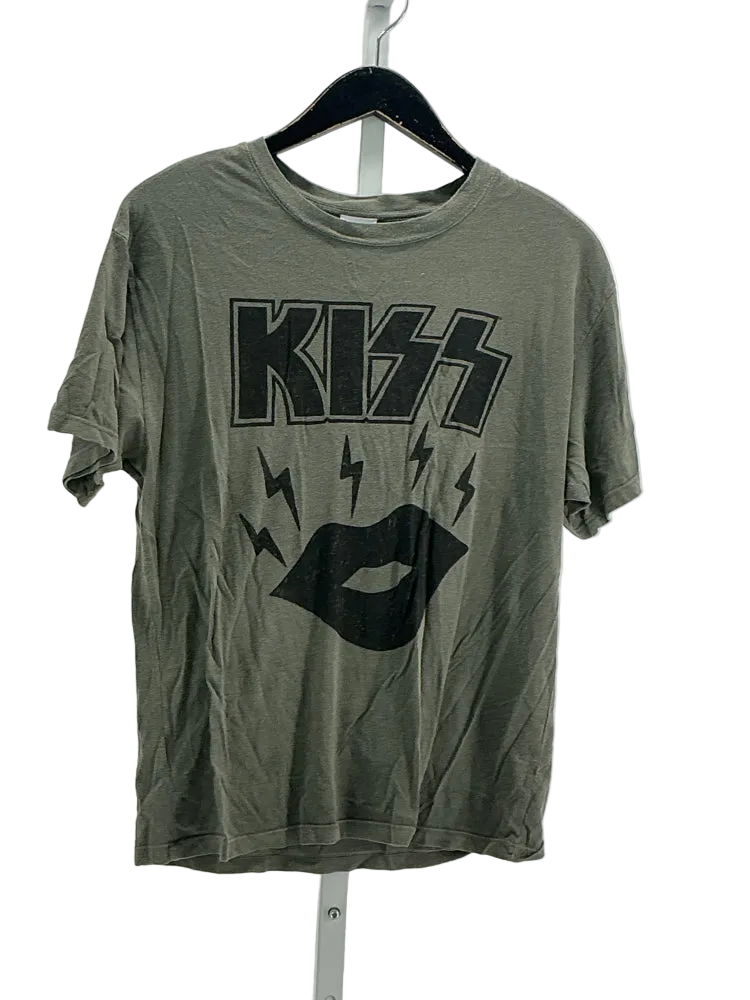 LETLUV Size XS Gray T-shirt