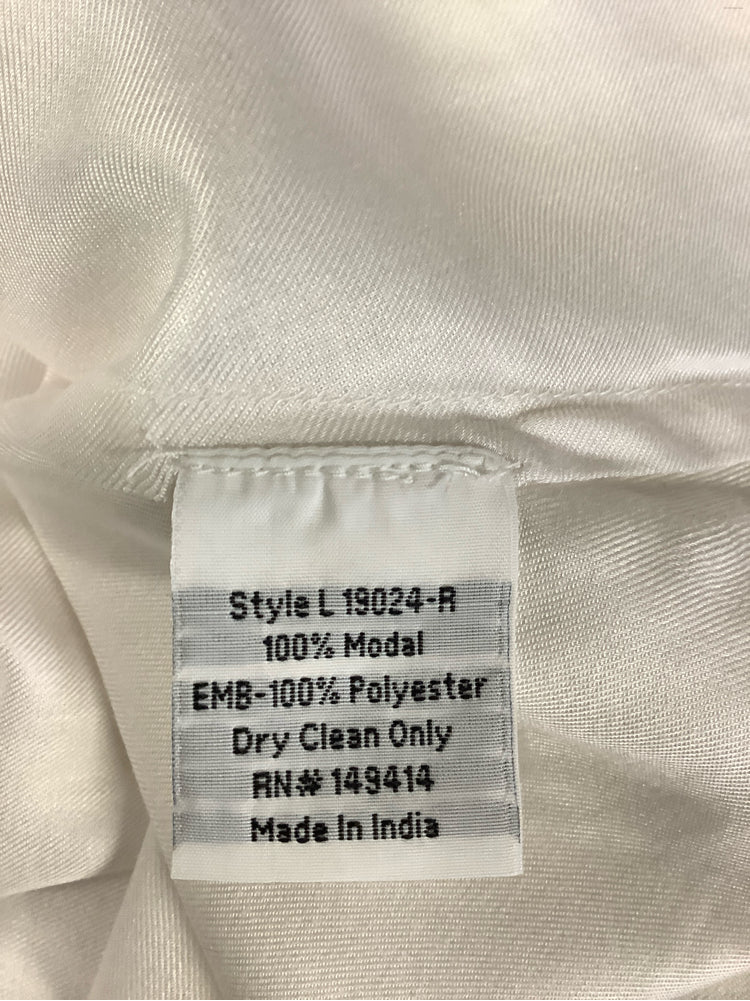 Johnny Was Size S White Cielito Shirt