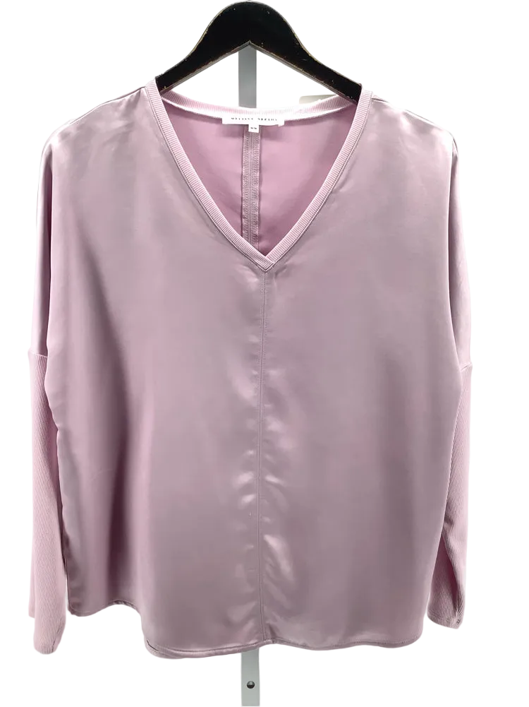 Melissa Nepton Size M Pink Shirt