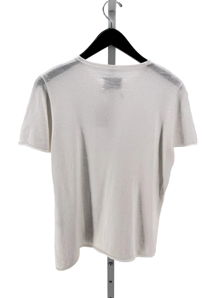 Lauren Manoogian Size S White Sweater