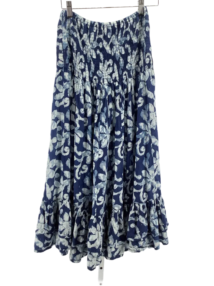 Dress Addict Size S Blue & White Skirt