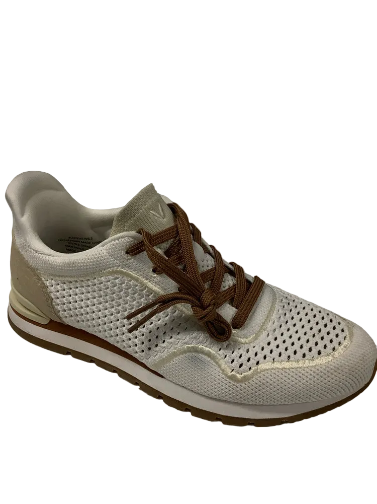 vivaia Shoe Size 6.5 White & Brown Sneakers