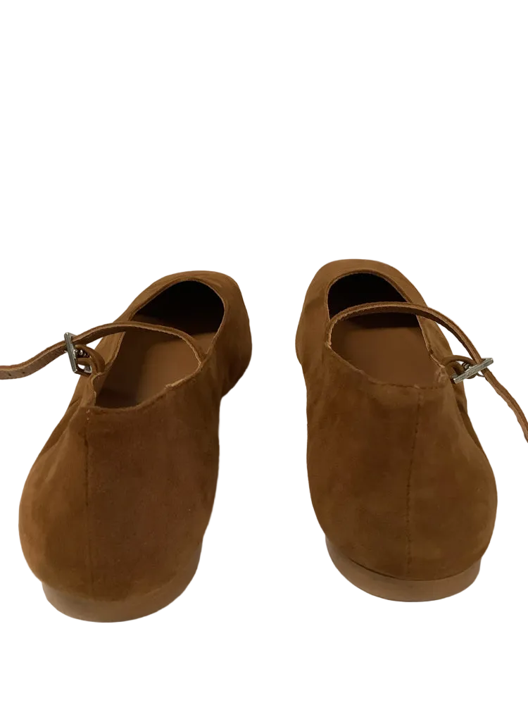 Augusta Shoe Size 9 Brown Julieta Flats
