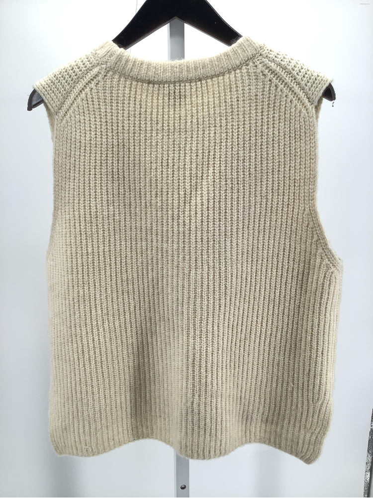 French Connection Size L White Sweater