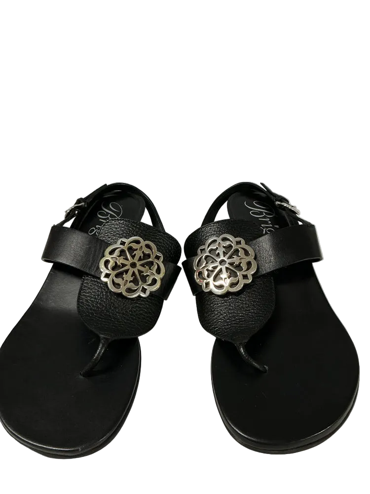 Brighton Shoe Size 8 Black Alana Sandals