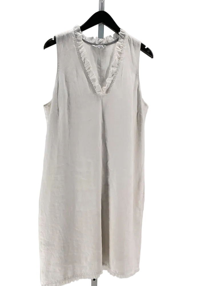 Tommy Bahama Size L White Dress