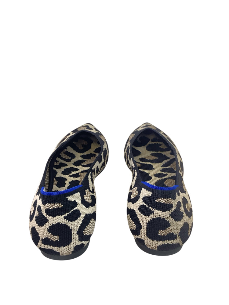 Rothy's Shoe Size 10 Black & Tan The Point Flats