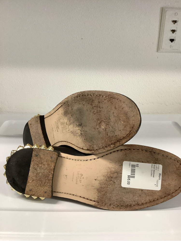 Stuart Weitzman Shoe Size 10 Black Loafers