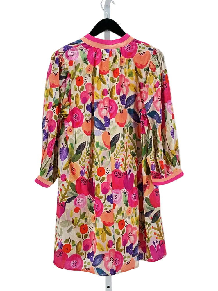 entro Size M Pink multi Dress