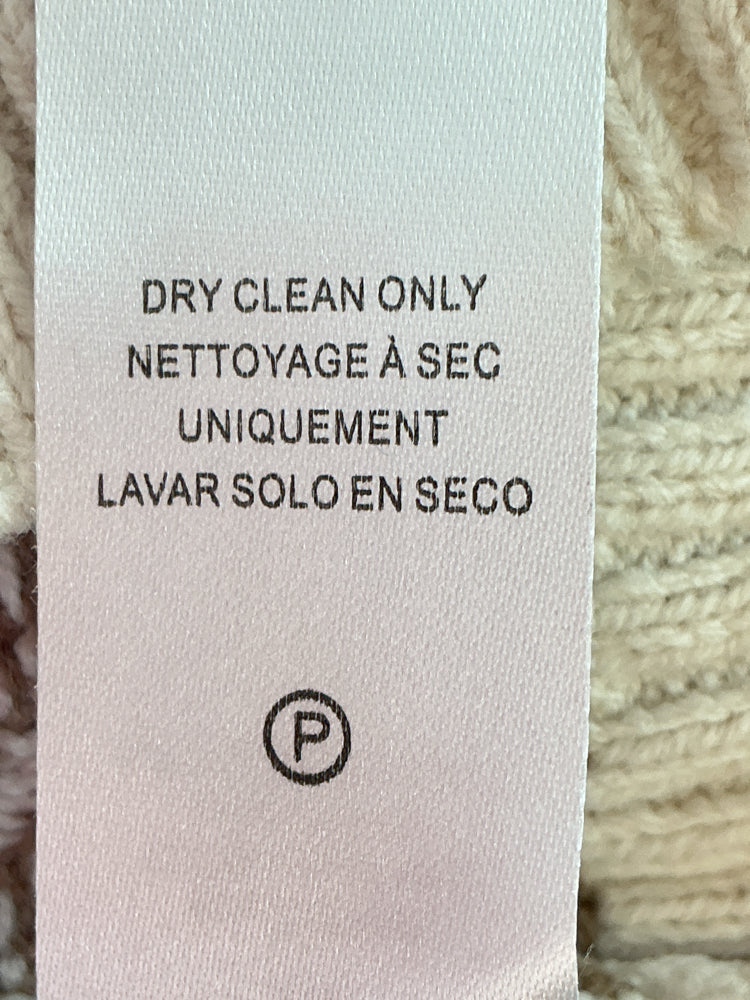 Splendid Size XS Cream & Brown Sweater