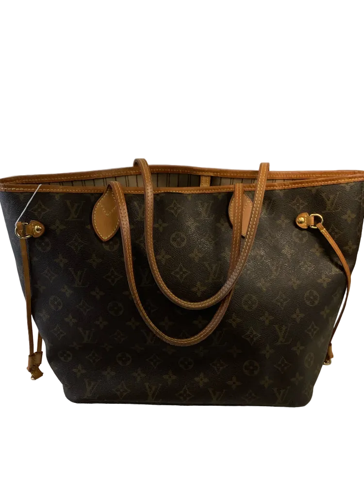 Louis Vuitton Brown Neverfull MM Handbags