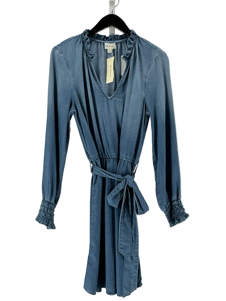 Cloth & Stone Size S Blue Dress