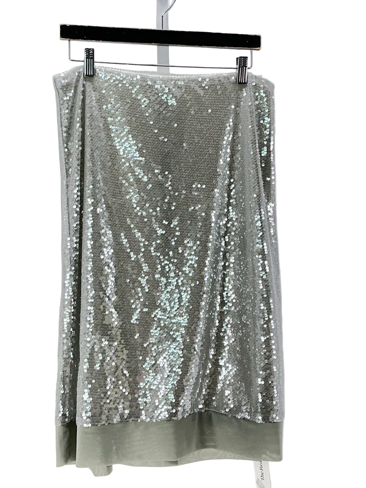 Reformation Size L Gray Skirt