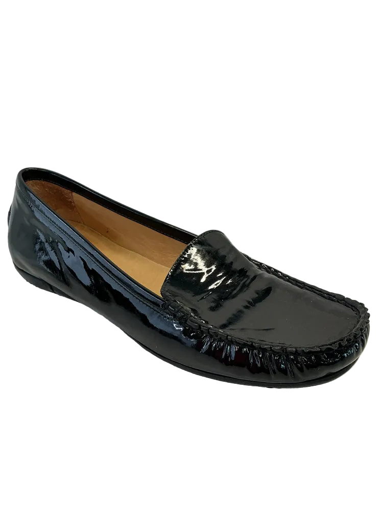 Stuart Weitzman Shoe Size 9 Black Mach 1 driving loafer Loafers