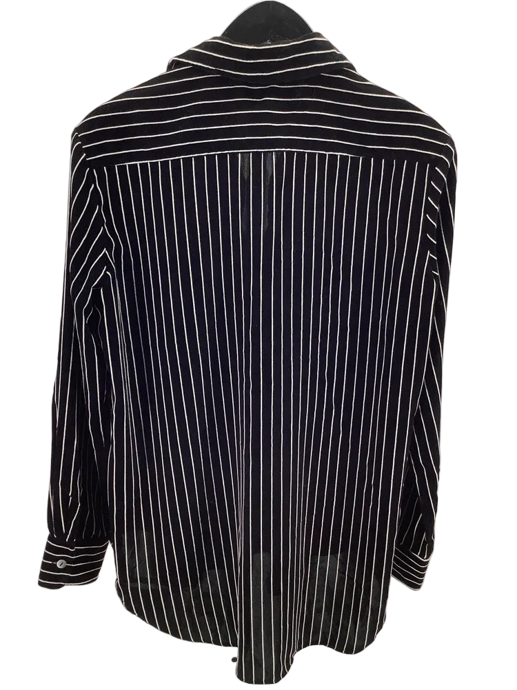 Pure Amici Size S Black & White Shirt