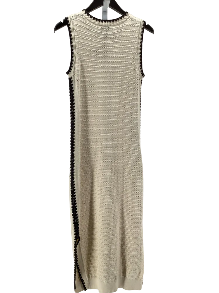 Varley Size XS Cream & Black Dress