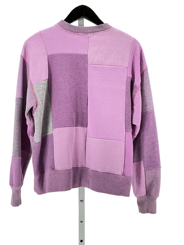 Re/Done Size S Purple multi Sweatshirt