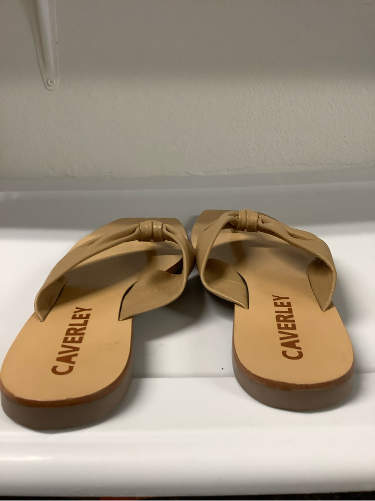 Caverley Shoe Size 11 Tan Jules Flip Flops